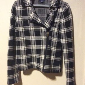 Women’s Chaps Ralph Lauren Cotton Sweater Jacket M